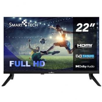 Televisor Smart Tech LED Full HD 22 (55 cm) 22FN01V, HDMI, USB, Resolución: 1920 x 1080