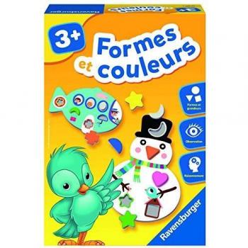 Juego Educativo Ravensburger - Formas y Colores - Asociación Lógica - Desarrollo de la Observación y Motricidad - A partir de 3 Años