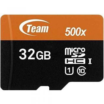 Memoria Flash MicroSDHC Team Group 32GB UHS-I/U1 con Adaptador CL10
