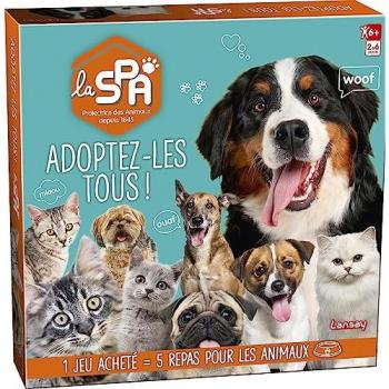 Juego de Mesa Lansay SPA Adopta a Todos - 2 a 6 jugadores - A partir de 6 años