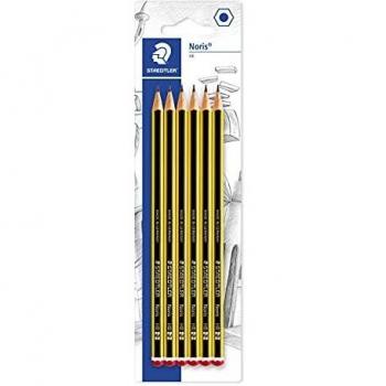 Staedtler 120-2BK6DAST, Lápices, Mina HB, 6 unidades, Negro