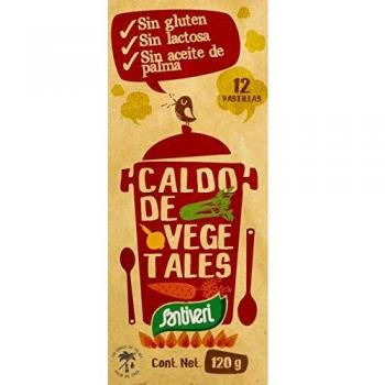 Santiveri Caldo Vegetal Sin 12 Pastillas Envase De 12 Pastillas - 120 g