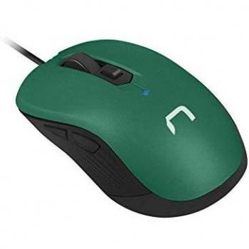 Raton NATEC Drake Optico 3200 dpi Verde Negro