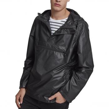 Urban Classics Lightweight Black Pullover Parka Jacket