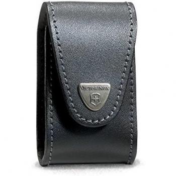 Victorinox Swiss Champ XLT black leather pouch
