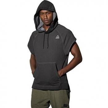Reebok Combat Glory Hoody Sudadera, Hombre, Negro, XL