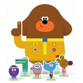 Star Cutouts Hey Duggee Multi-Pack cartón Cut out, Multicolor
