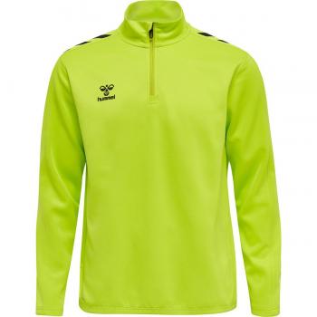 Sudadera Hummel Hmlcore Xk Verde 3XL Hombre Unisex con Media Cremallera