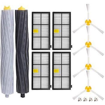 Kit de Accesorios para iRobot Roomba 800 900 Series, Recambios Repuestos para 805 850 860 861 865 866 870 871 875 876 880 885 886 890 891 895 896 960 965 966 980 981