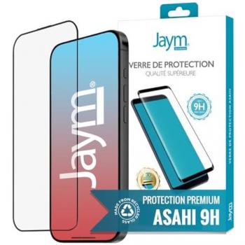 Cristal Protector Premium Curvado 3D para iPhone 14 Pro Max - Vidrio Templado Reforzado 9H con Contorno Negro - Calidad Asahi