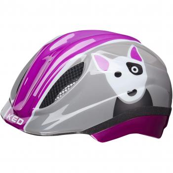 KED Meggy Trend - Casco de Bicicleta Niños - Gris/Rosa Contorno de la Cabeza XS | 44-49cm 2019