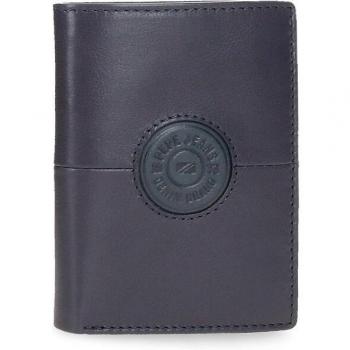 Cartera Pepe Jeans Cracker vertical con monedero Azul marino