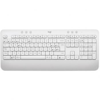 Logitech Signature K650 Teclado Inalámbrico RF Wireless + Bluetooth QWERTY Español Blanco Hueso