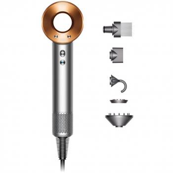 Dyson Supersonic HD07 Hair Dryer - Nickel/Copper with Flyaway Attachment