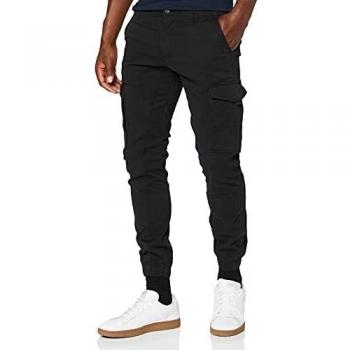Jack & Jones JJIPAUL JJFLAKE AKM Cargo Trousers Black