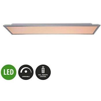 Panel LED Prios Gelora, CCT, 120 cm x 30 cm, con control remoto y regulable