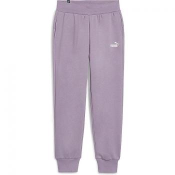 PUMA Pantalones Deportivos Esenciales para Mujer Lila (S) - Casual, Deportivo, Algodón, Multideporte, Sostenible