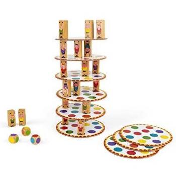 Janod Juego de Habilidad Acrobat, Multicolor