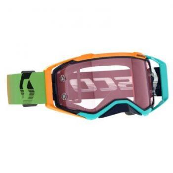 Scott Gafas de Cross Fury Light Sensitive Camo Gris Claro-Amarillo Neón-Gris Claro-Marrón-Verde (un tamaño)