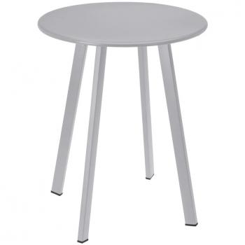 Mesa auxiliar gris mate 40x49 cm ProGarden