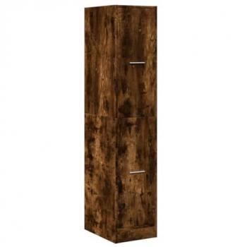 Armario botiquín madera ingeniería roble Sonoma 30x41x144,5 cm
