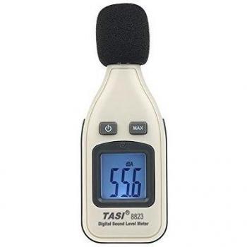 TASI Digital Sound Noise Level Meter 30 - 130dB Noise Monitor Decibel detector de calibrador de presión Logger para uso en interiores/al aire libre