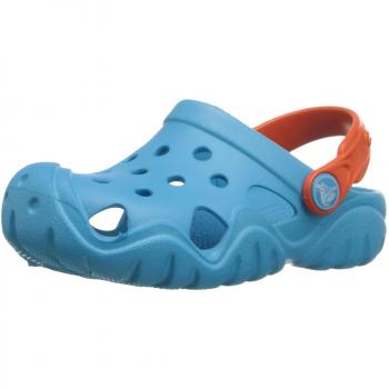 Crocs Swiftwater Clog Kids, Unisex Niños Zueco, Azul