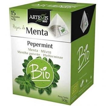 Artemisbio Hojas De Menta En Piramide 15 X 1,5 Gramos Infusiones Y Tes En Piramides Artemisbio 500 g