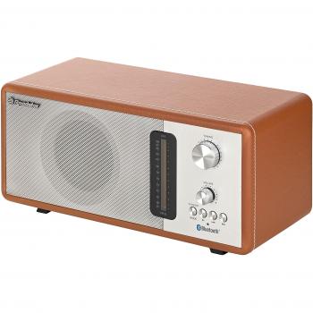Roadstar HRA-1350US/BT - Radio Estilo Retro con Bluetooth, Color Madera