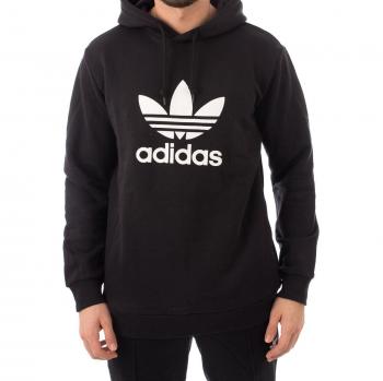 adidas Trefoil – Sudadera con capucha, primavera/verano, hombre, color negro, tamaño extra-large