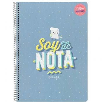 Mr. Wonderful Libreta-Soy de Nota, Multicolor, Talla Única