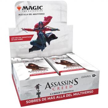 Caja de sobres Magic: The Gathering - Más Allá del Multiverso: Assassin's Creed (24 sobres, Castellano)