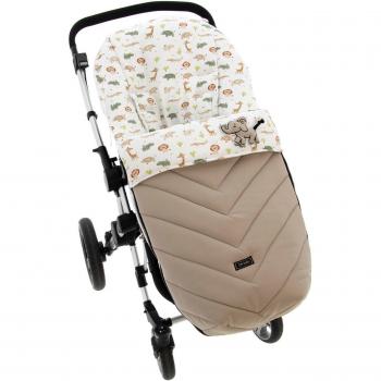 Saco silla o funda de paseo universal Rosy Fuentes - Saco para silla de paseo, diseño universal, fabricado en materiales suaves y transpirables, con forro interior cálido, cierre fácil y ajuste seguro, adecuado para diferentes modelos
