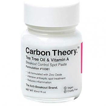 Rio Carbon Theory Tea Tree Oil & Vitamin A Topical Acne Treatment 30 ml