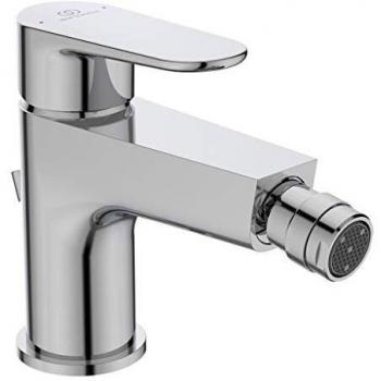 Grifo Monomando Bidé Cerafine BC705AA de Ideal Standard, Válvula Cromo, Mezclador de Latón Cromado