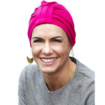 Belle turban B-SAFIR 102 Pañuelo para la cabeza, Rosa, Única para Mujer