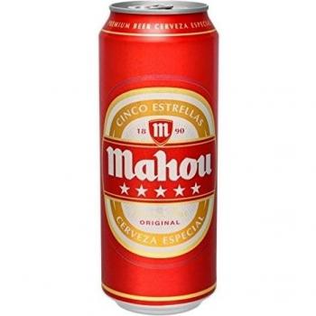 Mahou 5 Estrellas 50cl. 24ud.