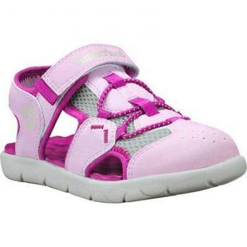Timberland Perkins Row Fisherman, Sandalias Punta Cerrada Unisex Niños, Rosa