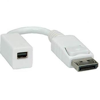 Adaptador Roline DisplayPort a Mini DisplayPort de 15 cm, Audio y Video