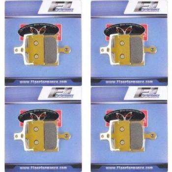 F1 Performance Disc Brake Pads / DiscoBrakes 4 Pares Shimano XTR M985 Sinterizado