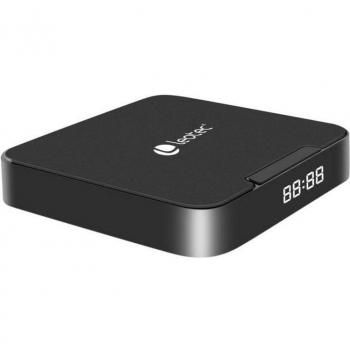 Leotec Android TV Box 4K Show2 464 Quad Core 4GB RAM 64GB Storage HDMI Bluetooth USB 2.0 Ethernet WiFi Remote Control