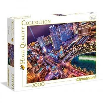 Clementoni High Quality 2000 Piece Puzzle - Las Vegas, Nevada, USA