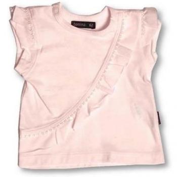 Tomina rosa volantes Top, Tops, bebé niña rosa rosa Talla:1-3 months