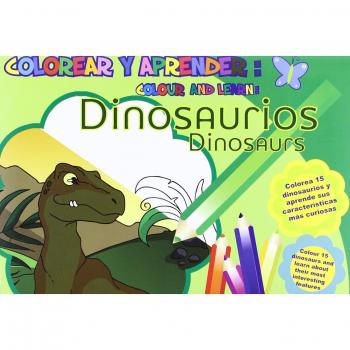 Colorear Y Aprender: Dinosaurios