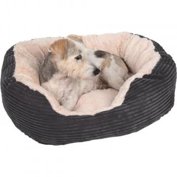 Cama Cozy Cord para mascotas - 63 x 53 x 15 (L x An x Al)
