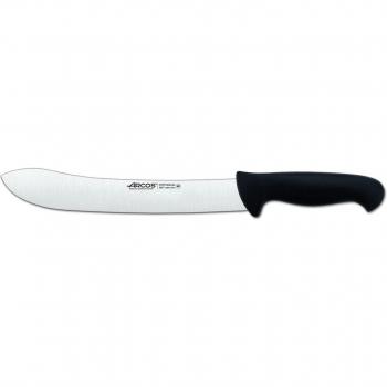 Arcos Serie 2900, Cuchillo Carnicero, Hoja de Acero Inoxidable Nitrum de 250 mm, Mango inyectado en Polipropileno Color Negro