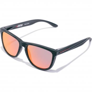 HAWKERS X Alex RINS Fiber Sunglasses, One Raw Ruby Polarized - Gafas de sol unisex con montura cuadrada en negro y cristal polarizado