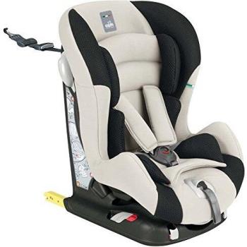 CAM Il mondo del bambino, Silla de coche grupo 1 Isofix, beige/negro