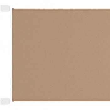 Toldo vertical Dia e Noite tejido oxford gris taupe 250x420 cm