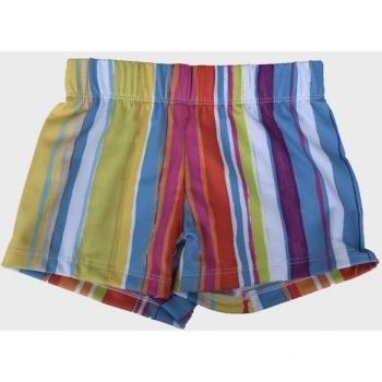 Bermuda de bebé niño multicolor de rayas